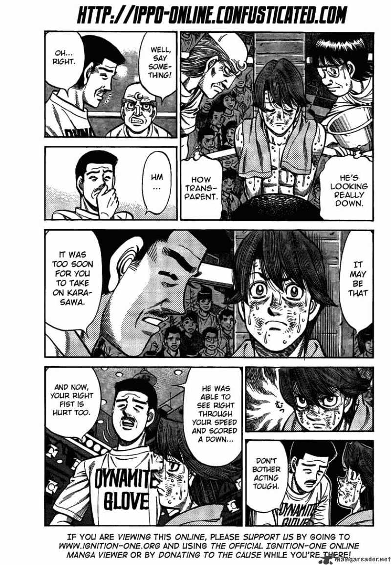 Hajime no Ippo: Fighting Spirit, Chapter 906 image 03